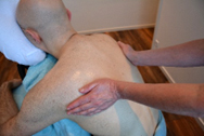 Cursus Stoelmassage met massage olie
